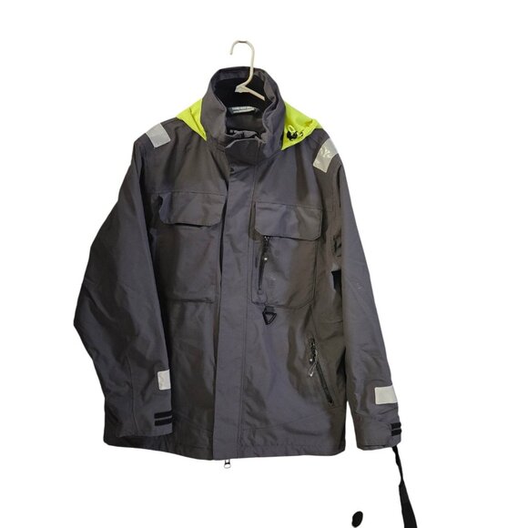 West Marine Coastal Explorer Jacket Sz L Mens W/ Hood - Picture 1 of 5
